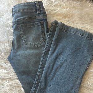 Kids' Blue Denim Jeans - Classic Straight Leg
